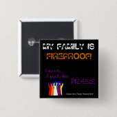 Feuerfester Knopf Button (Vorne & Hinten)