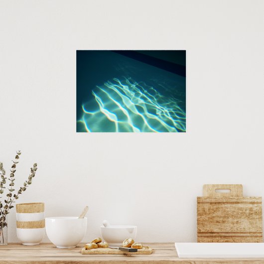 feuerfestes Licht Poster (Küche)