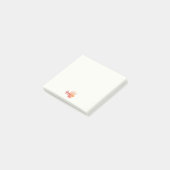 Feuerfisch Post-it Klebezettel (angewinkelt)