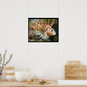 Feuerfisch Poster (Küche)