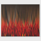 FEUERFLAMMEN GESCHENKPAPIER (Flach)