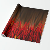 FEUERFLAMMEN GESCHENKPAPIER (Ungerollt)