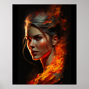 Feuerfrau Poster