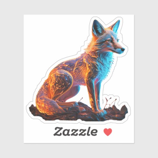 Feuerfrost-Fox Aufkleber (Blatt)