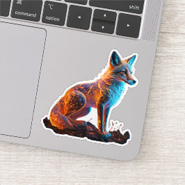 Feuerfrost-Fox Aufkleber