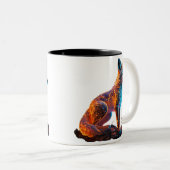 Feuerfrost-Fox Zweifarbige Tasse (VorderseiteRechts)