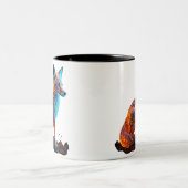 Feuerfrost-Fox Zweifarbige Tasse (Mittel)