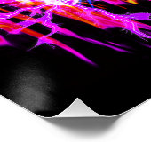 Feuerfunken Perfektes Poster (Ecke)