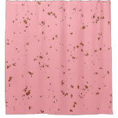 Feuerfunken überlagern Ihr Foto rot. Duschvorhang (Vorderseite)