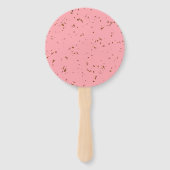 Feuerfunken überlagern Ihr Foto rot. Fächer (Vorderseite)