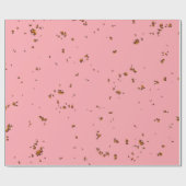 Feuerfunken überlagern Ihr Foto rot. Geschenkpapier (Flach)