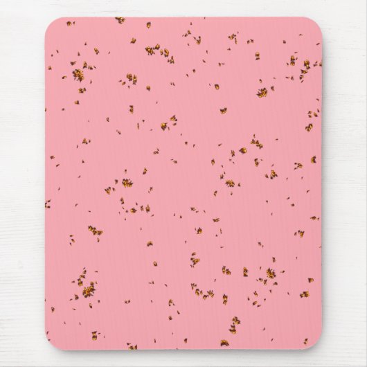 Feuerfunken überlagern Ihr Foto rot. Mousepad (Vorne)