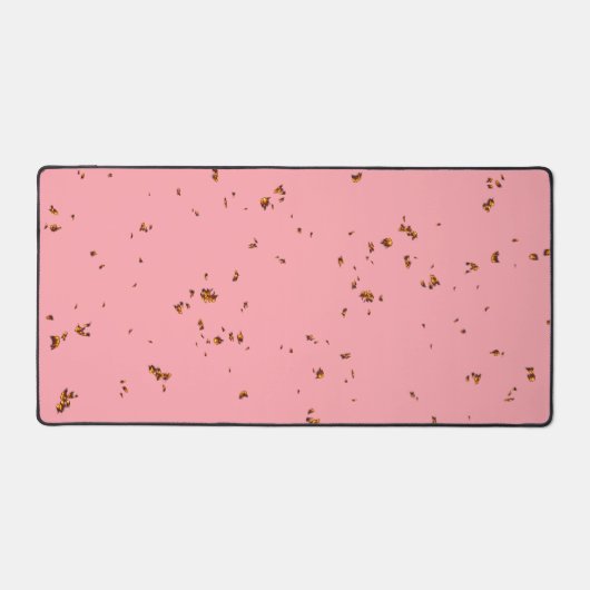 Feuerfunken überlagern Ihr Foto rot. Schreibtischunterlage (Vorderseite)