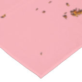 Feuerfunken überlagern Ihr Foto rot. Tischdecke (Schrägansicht)