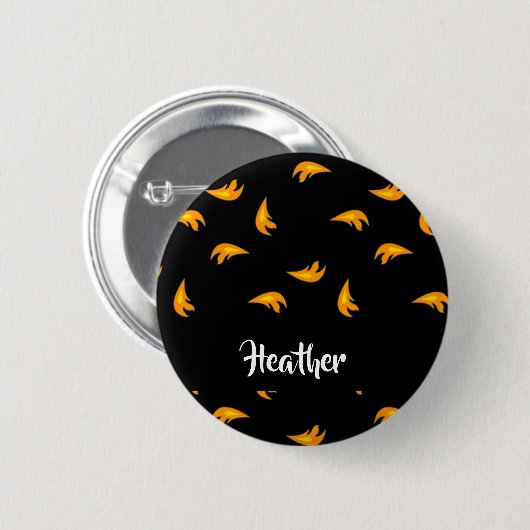 Feuerfunkmuster Button (Vorne & Hinten)