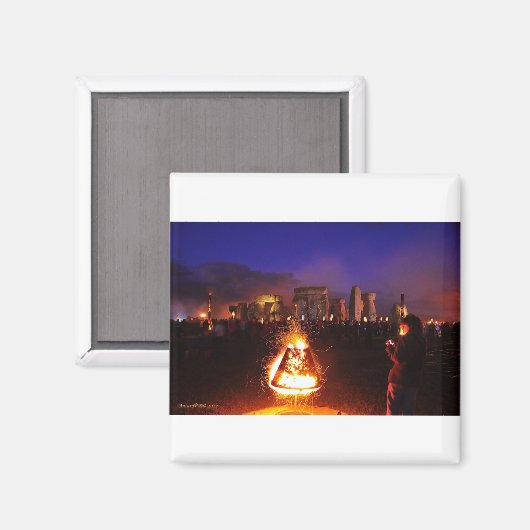 Feuergarten Magnet (Vorderseite/Rückseite)