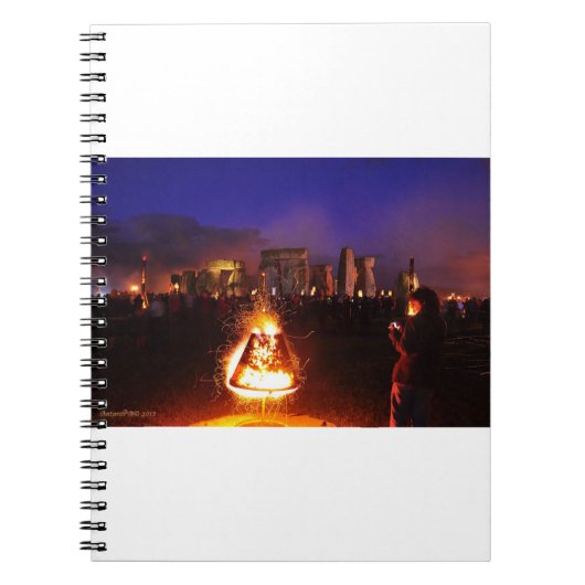 Feuergarten Notizblock (Vorderseite)