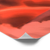 Feuergebirge Poster (Ecke)