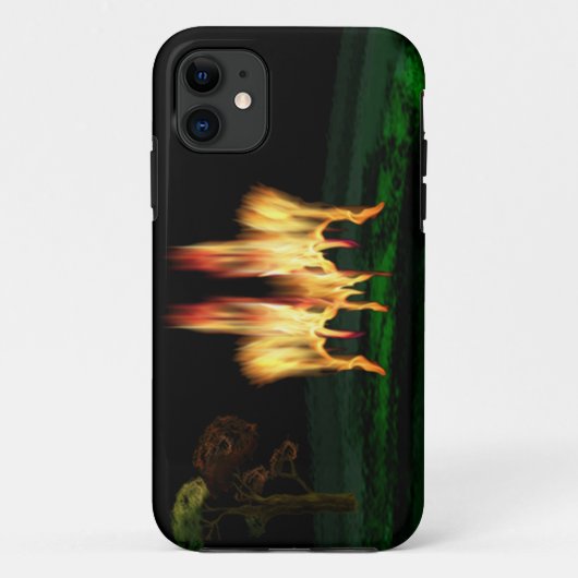 Feuergefahr Case-Mate iPhone Hülle (Rückseite)