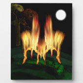 Feuergefahr Fotoplatte (Vorderseite)