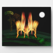 Feuergefahr Fotoplatte (Vorderseite)