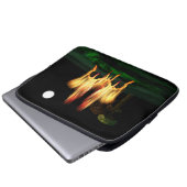 Feuergefahr Laptopschutzhülle (Vorne Knopf)