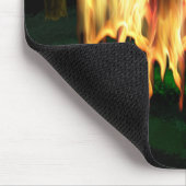 Feuergefahr Mousepad (Ecke)