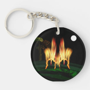 Feuergefahr Schlüsselanhänger