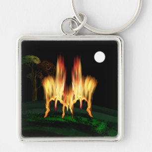 Feuergefahr Schlüsselanhänger