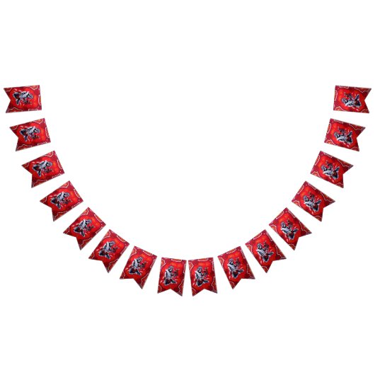 Feuergefecht der Aborigine-Kunst Wimpelkette (Alle)