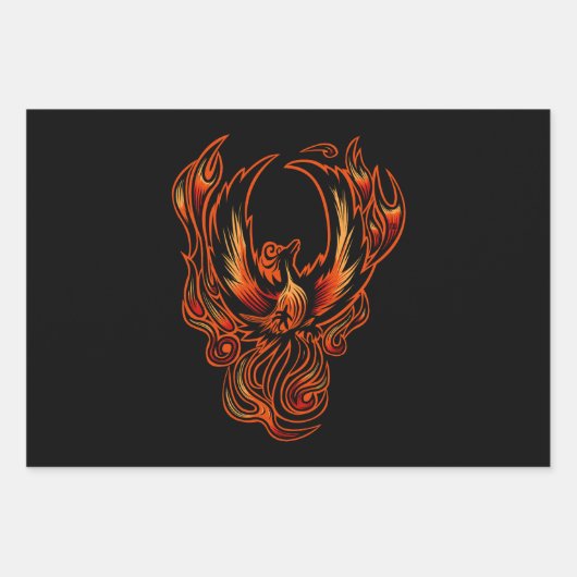 Feuergefecht Geschenkpapier Set (Vorderseite 2)