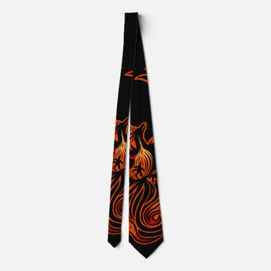 Feuergefecht Krawatte (Rückseite)