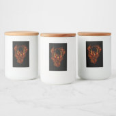 Feuergefecht Lebensmitteletikett (Flaschen)