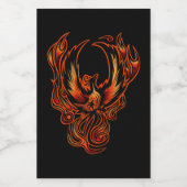 Feuergefecht Lebensmitteletikett (Einzelnes Label)