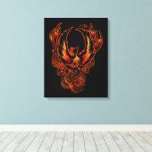 Feuergefecht Leinwanddruck (Insitu (Holzboden))