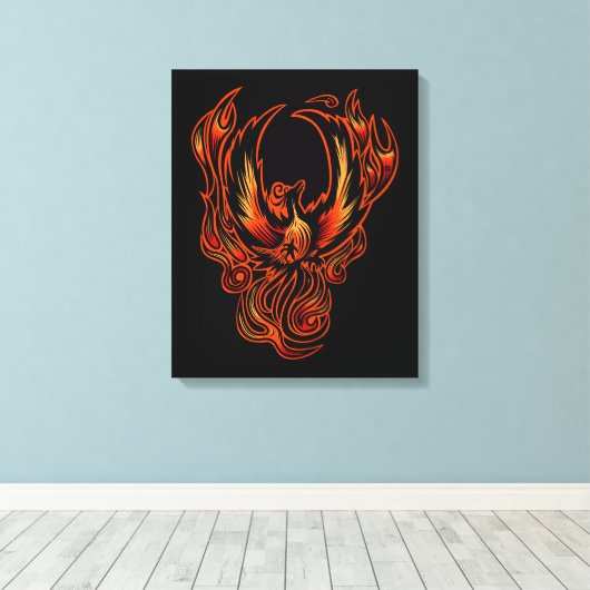 Feuergefecht Leinwanddruck (Insitu (Holzboden))