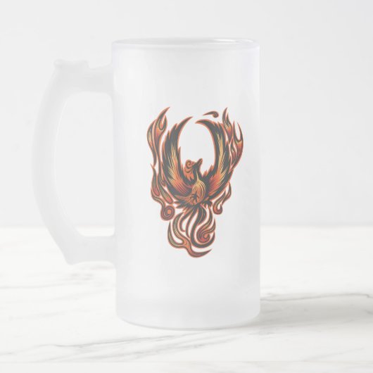 Feuergefecht Mattglas Bierglas (Links)