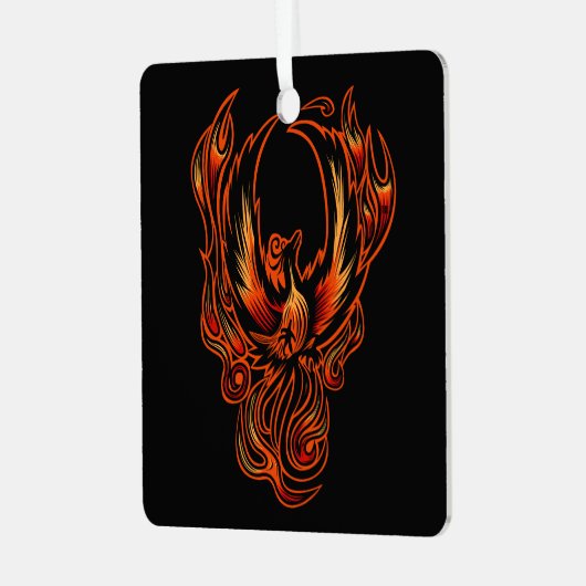 Feuergefecht Ornament Aus Metall (Vorderseite links)