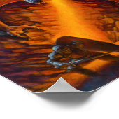 Feuergefecht Poster (Ecke)