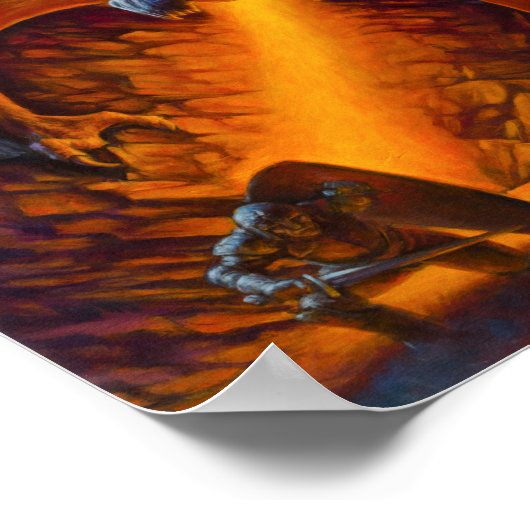 Feuergefecht Poster (Ecke)