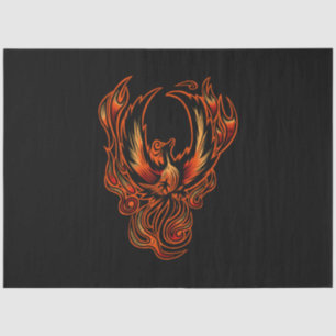 Feuergefecht Seidenpapier