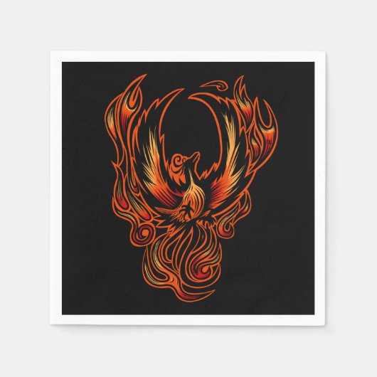 Feuergefecht Serviette (Vorderseite)