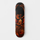 Feuergefecht Skateboard (Vorderseite)