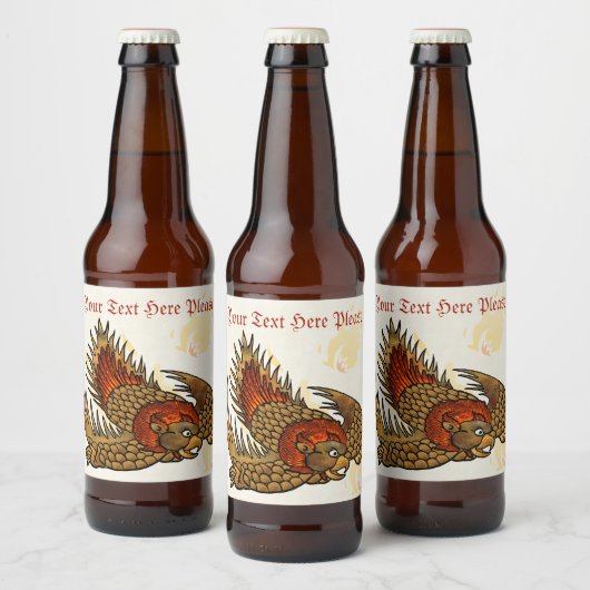 Feuergefechte Bierflaschenetikett (Flaschen)