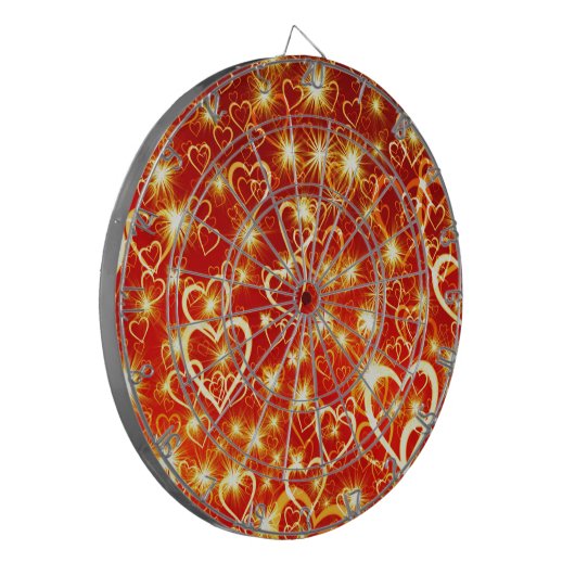 Feuergefechte Dartscheibe (Vorderseite Links)