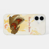 Feuergefechte iPhone 16 Hülle (Rückseite (Horizontal))