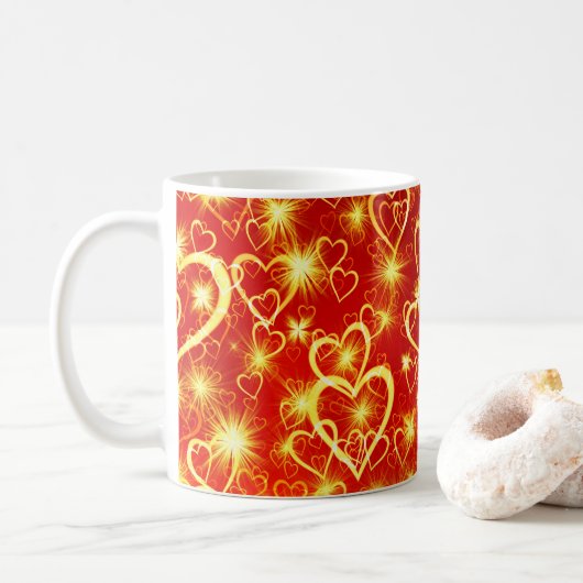 Feuergefechte Kaffeetasse (Mit Donut)