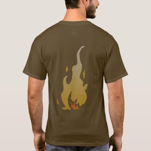 Feuergefechte T-Shirt (Rückseite)