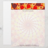 Feuergeflecht Briefbogen (Vorne/Hinten)