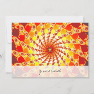 Feuergeflecht Einladung